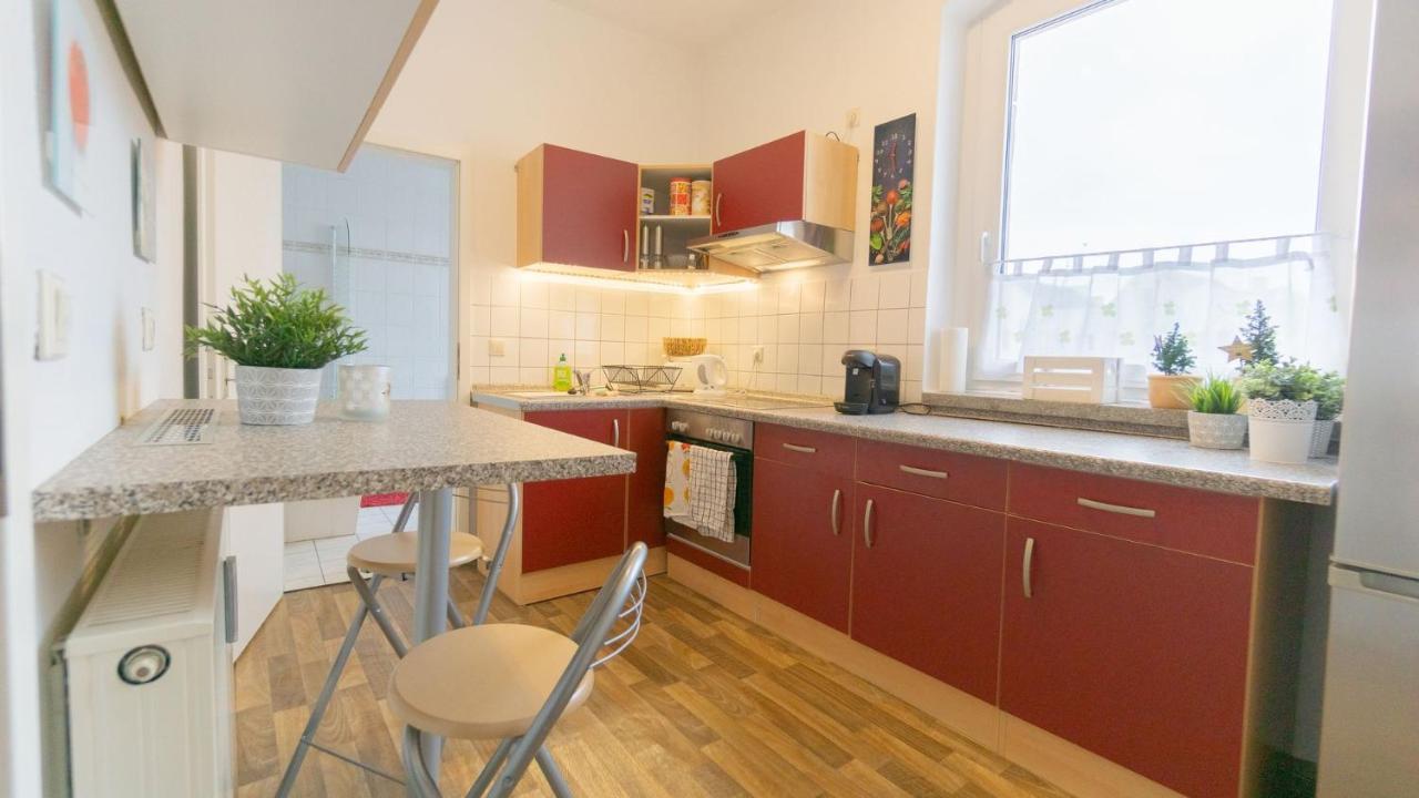 *Central_50M2_Kitchen_Washer_Netflix_Parking Cottbus Eksteriør bilde